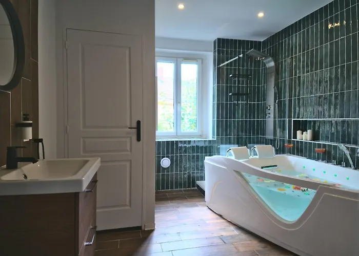 British Billard & Jacuzzi Centre Parking Gratuit Lägenhet Mulhouse